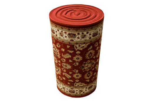 Chodnik Antypoślizgowy Antico 31 Bordo Ornament szerokość 80 cm