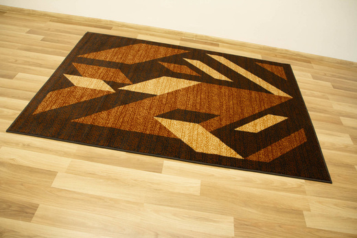 Dywan Agnella Standard Kanas Cynamon Beż Brąz Abstrakcja