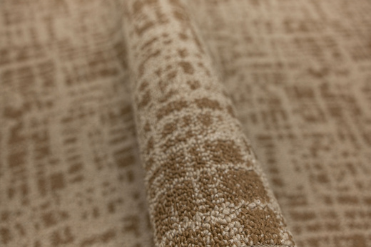 Wykładzina Traffic 68 Beige Beż Brąz Kratka Melanż szerokość 4 m