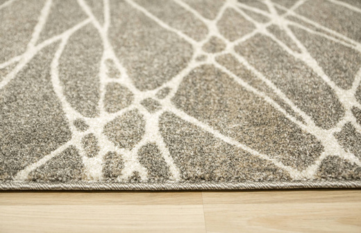 Chodnik Lara E54A_FTA63 b Beż krem Szary Linie szerokość 67 cm