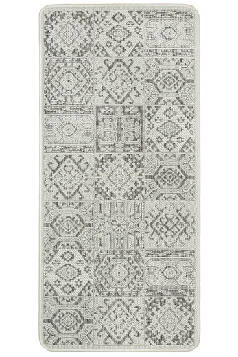 Antypoślizgowy Dywan FLEX 19636/P19 Krem Beż Patchwork