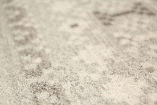 Wełniany Dywan Tempo Natural-F Poncho Jasny Szary Etno