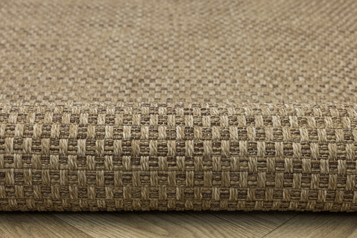 Dywan Sznurkowy Ella ST049A brown/brown Beż Brąz Jodełka Outdoor