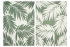 Dywan Dwustronny Sznurkowy Brussels 205720/10520 green liście palmy Outdoor