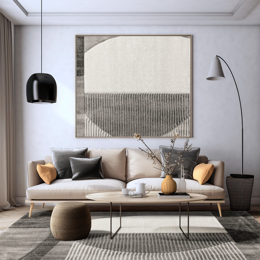 Dywan Kandy N372A m.grey/antraci Szary Grafit Fryz