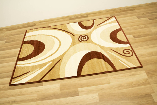 Dywan Nowoczesny Sapphire F09/12 Beż Krem Brąz