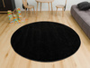 Okrągły Dywan Lima 2081A black Czarny