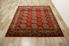 Dywan Ornamentowy Afgan 3181A red/red Czerwony Czarny Zielony