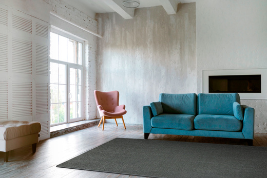 Dywan Carousel 275 NSF Szary Antypoślizgowy na Gumie