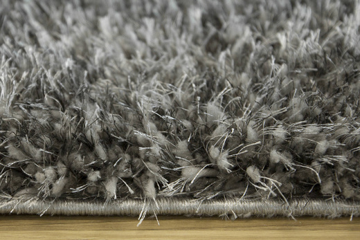 Dywan Shaggy California P477A anthracite/yel Trójkaty Krem Szary Żółty