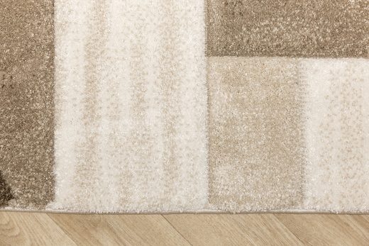 Dywan Kandy N379A white/m.beige Beż Brąz Fryz