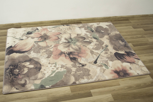 Wełniany Dywan Isfahan Marica Piaskowy