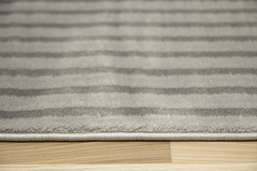 Dywan Victoria F497A l.grey/d.grey Szary Krem Lamele