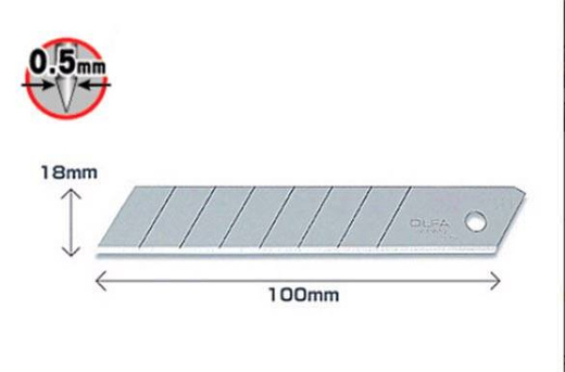 Ostrza segmentowe olfa LB-50