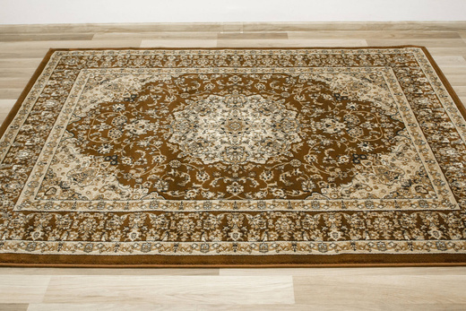 Dywan Super Rose 3619A brown/brown Ornament Brąz Beż Krem