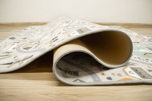 Wykładzina Dziecięca Pastelowe Uliczki 04 szerokość 2 m