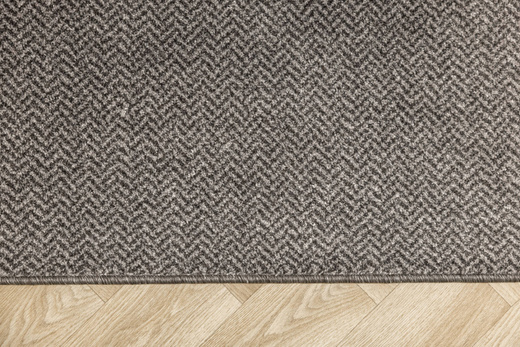 Wykładzina Monza-Special 277 Szary Jodełka Zygzaki Filc szerokość 4 m