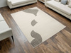 Dywan Teno F0280 White Krem Szary Fale