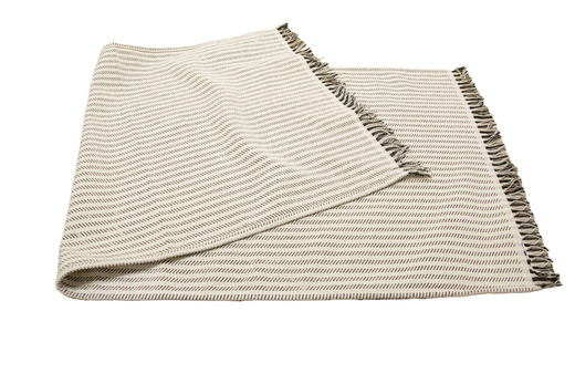 Dywanik Chodniczek Lea Paski Czarny 506119 Bawełna Juta