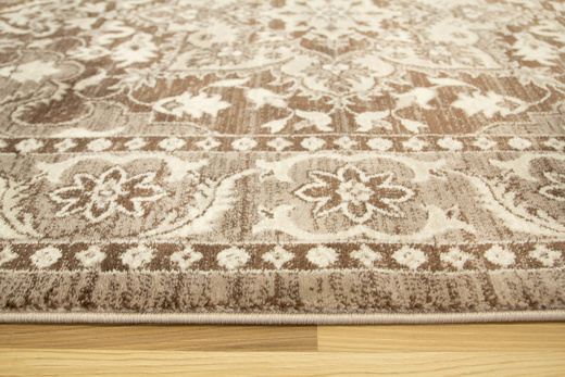 Dywan Victoria 8677A vizion/brown Ornament Brąz Krem