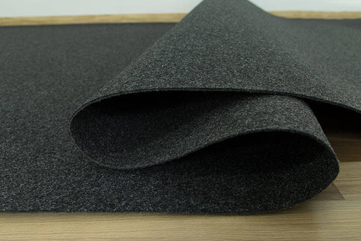 Wykładzina lindau 50 czarny szerokość 2 m