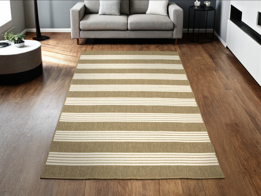 Dywan Dwustronny Sznurkowy Brussels 205617/10210 coffee Outdoor