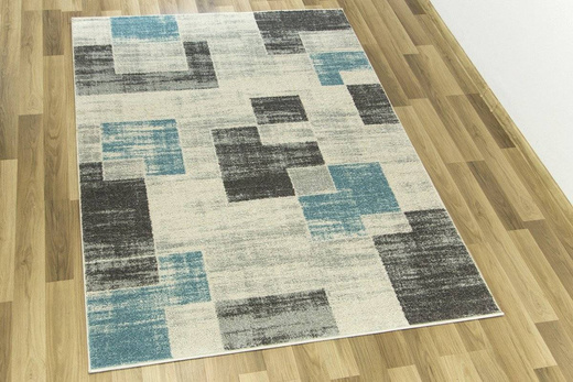 Dywan EMILY 2340A turkus/bone