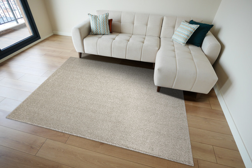 Wykładzina Sphinx-special 73 Kaszmir Szarobeżowy Lśniący filc szerokość 4 m