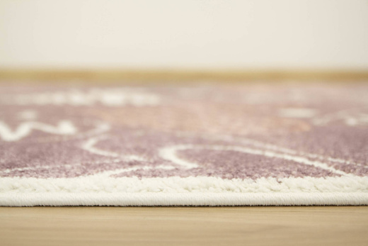 Dywan Dziecięcy Lima 9392A lila/rose