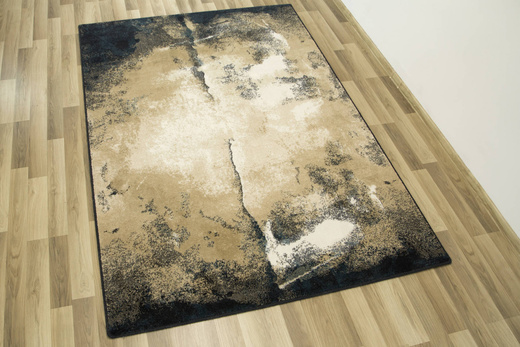 Wełniany Dywan Isfahan Tolve Ciemny Beż Skała