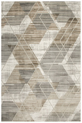 Dywan Adana J0065 Gray Szary Beż Romby