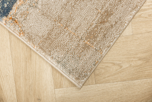 Dywan Argent 16434 O10 Orange Niebieski Pomarańczowy Tynk