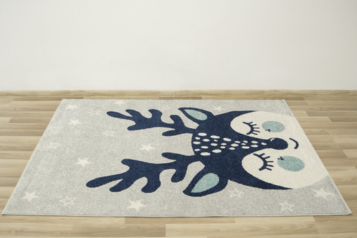 Dywan Emily Kids 5766A d.blue/l.gri Jelonek Gwiazdki