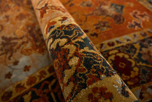 Dywan Wełniany Dywilan Polonia Bodrum Rubin Ornament