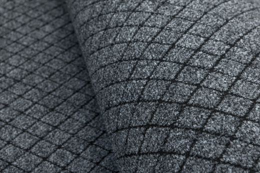 Podgumowany Chodnik Wycieraczka Lider 1402 URB Szary Romby szerokość 100 cm