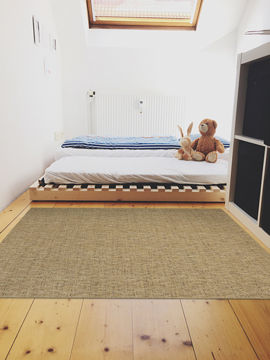 Dywan Sznurkowy Ella ST048A brown/brown Beż Brąz Outdoor