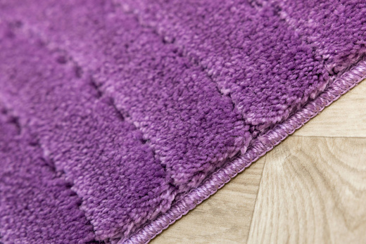 Dywanik Łazienkowy Antypoślizgowy Sara Fioletowy Fale