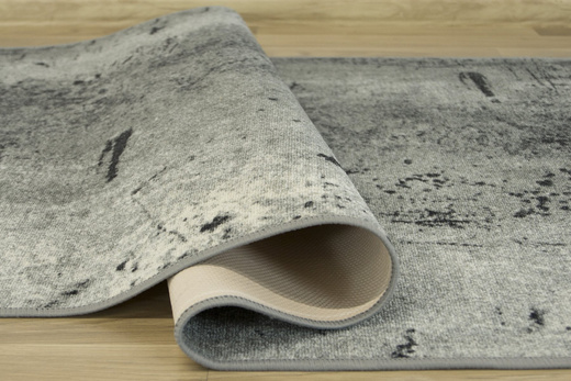 Antypoślizgowy Chodnik Marl 19 Szary Marmur Beton szerokosć 80 cm