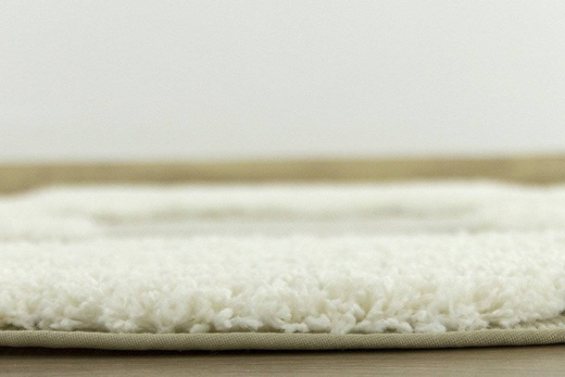 Okrągły Dywan Shaggy Smile 15545/653 kremowy