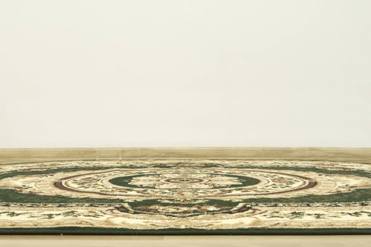 Owalny Dywan GOLD 146/32 owal zielony