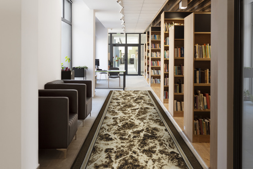 Chodnik Antypoślizgowy Terroso 17 Beż Brąz Marmur szerokość 80 cm