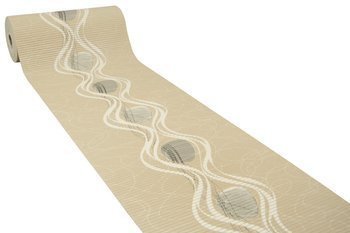 Mata Łazienkowa Softy-tex 838 Fale Beż Krem szerokość 65 cm