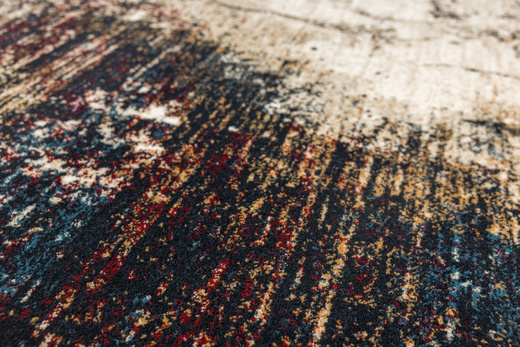 Wełniany Dywan Agnella Isfahan Grado Jasny Beż Abstrakcja