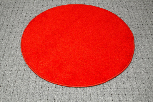 Okrągły Czerwony Dywan Do Fotobudki 360 Koło