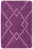 Dywanik Łazienkowy Antypoślizgowy Moreno Violet Fioletowy Romby