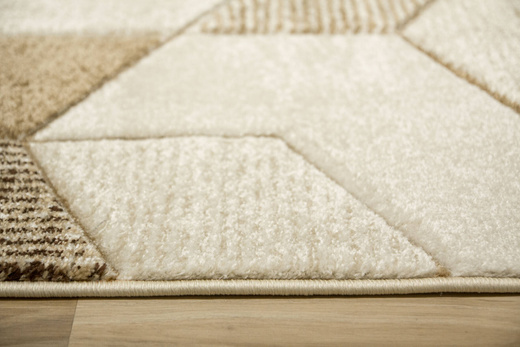 Dywan Amelia B101B cream/beige Beżowy Brązowy Geometria