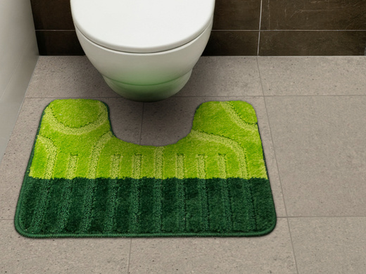 Komplet 2-częściowy Łazienkowy Ronda Green Zielony