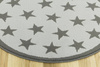 Okrągły Dywan LUNA 533909/89911 gwiazdki szare 
