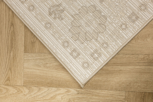 Dywan Sznurkowy Haga 03764A vizon/cream Krem Beż Ecru Ornament Outdoor