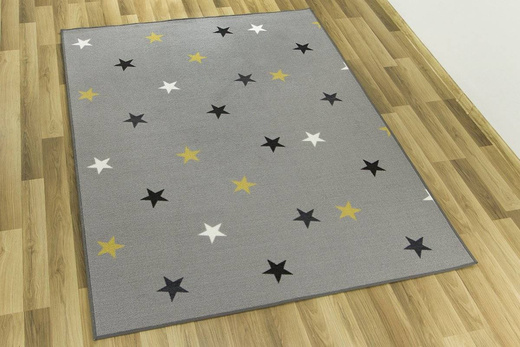 Dywan Stars 19 szare gwiazdki